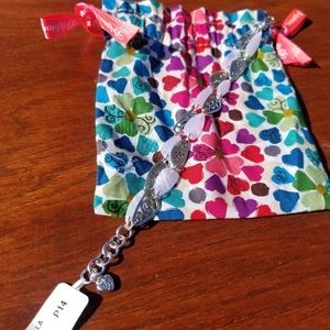 Brighton White & Silver Bracelet